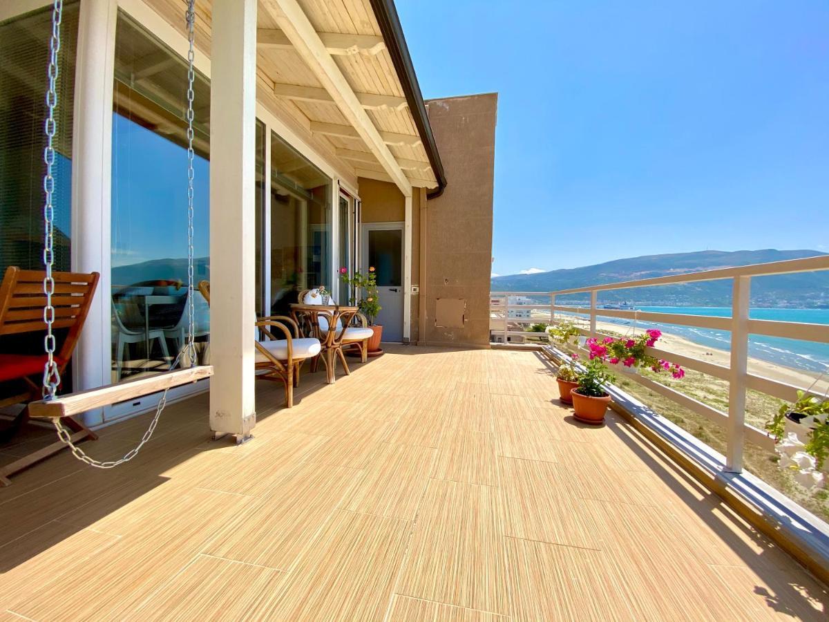 Eka Luxury Apartments Vlorë Esterno foto